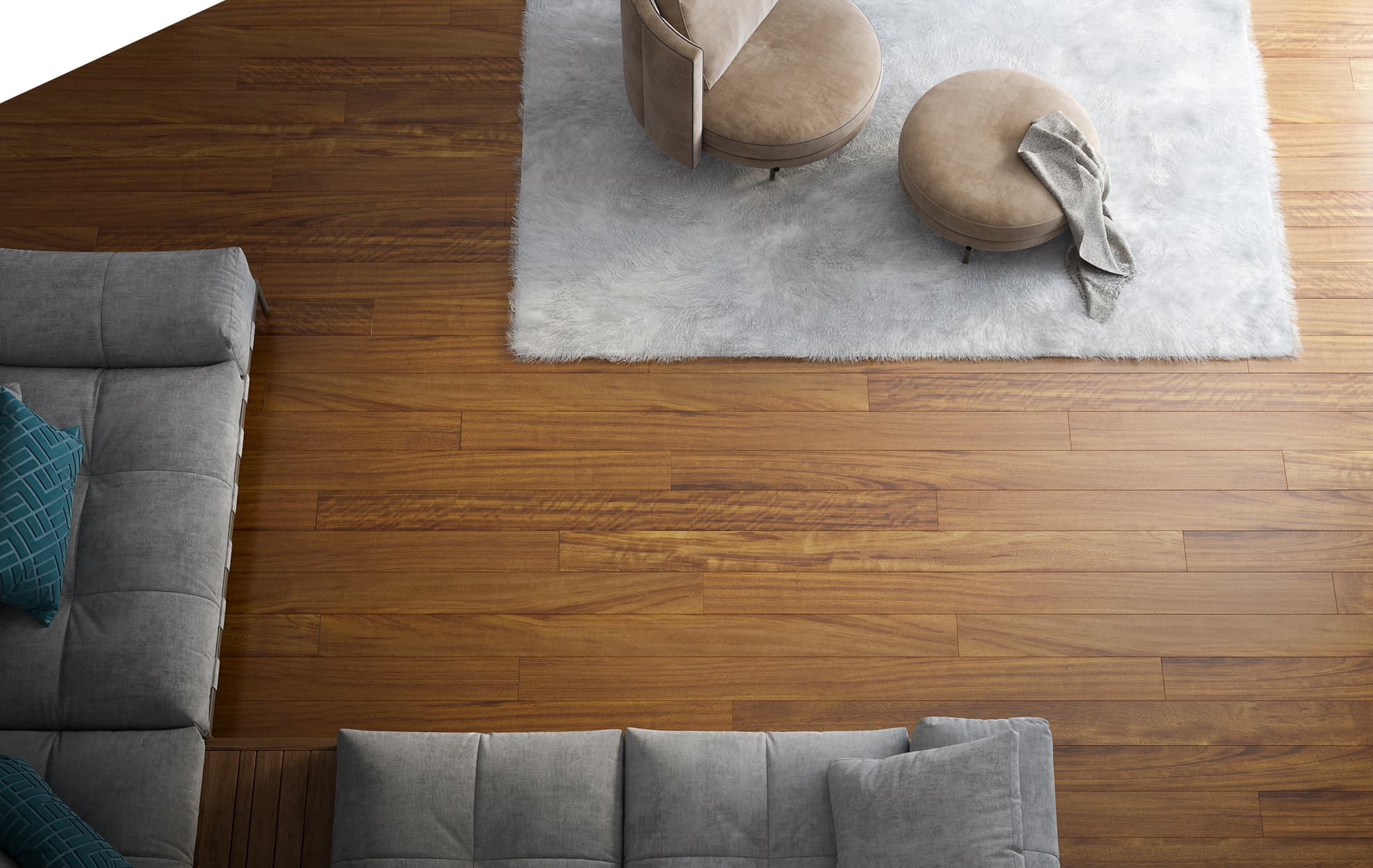 tarima flotante multicapa de madera de IROKO suministro toda españa gama alta