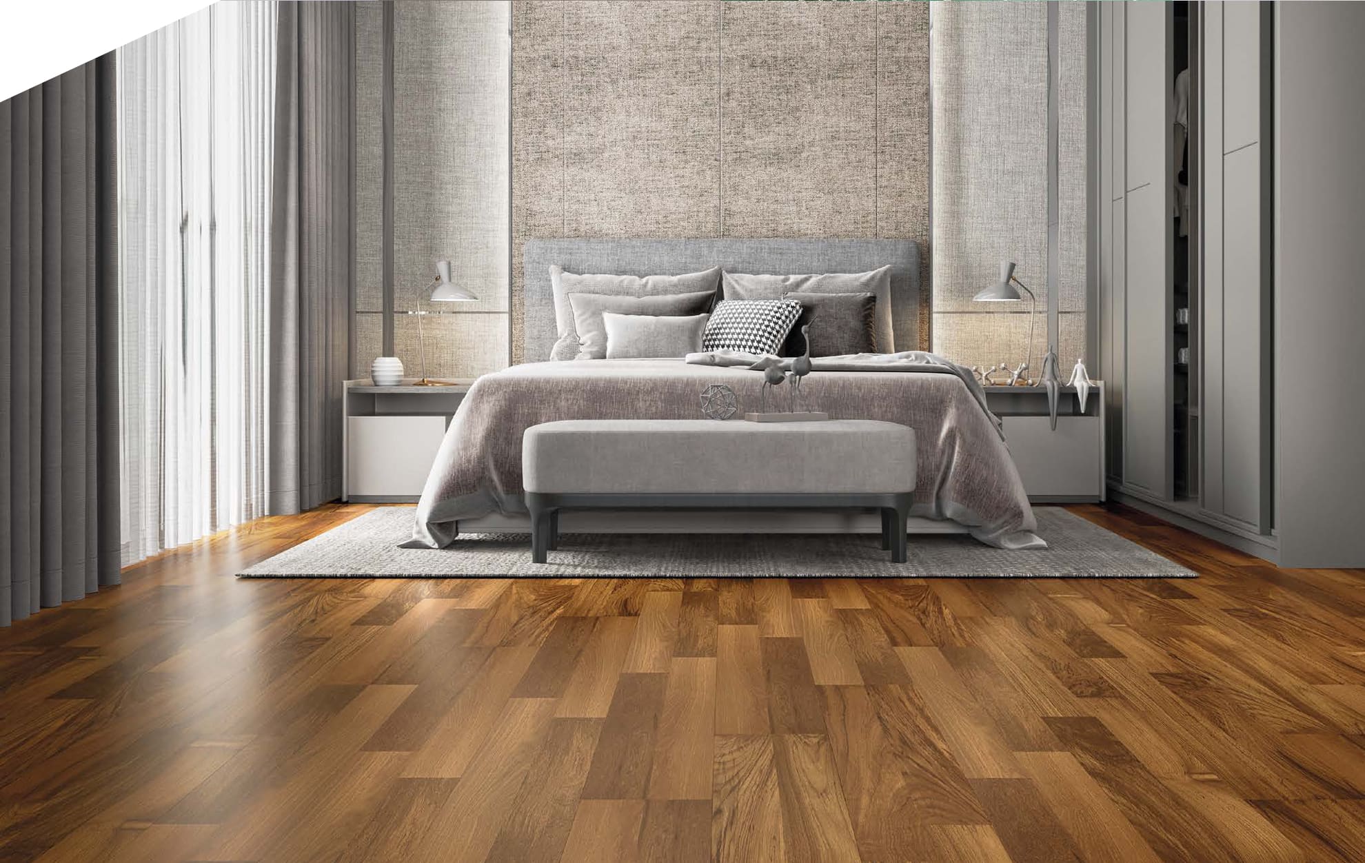 tarima flotante multicapa de madera de TECA suministro toda españa gama alta